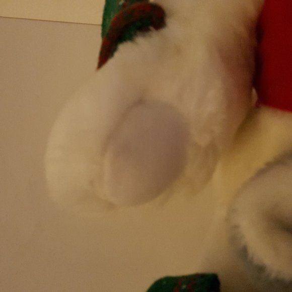 Vintage Christmas Plush Bear Abearham & Straus the Mouse Holiday '87 - Picture 11 of 16